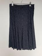 Irie Wash travelstof midi rok met plooien maat L zwart, Maat 38/40 (M), Irie Wash, Zwart, BOUTIQUE@irieparis.com