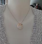 zilveren Ayatal Kursi-ketting met boze ooghanger [023], Met hanger, Verzenden, Zo goed als nieuw, Zilver