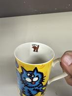 koffie thee mok - moggies - pussy - jane brookshaw, Ophalen of Verzenden, Zo goed als nieuw, Nvt, Overige stijlen