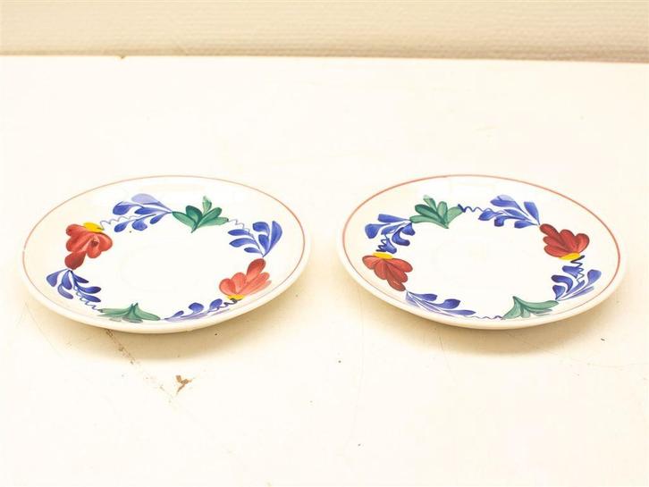 2 boerenbond schoteltjes 29322, Huis en Inrichting, Keuken | Servies, Gebruikt, Overige stijlen, Porselein, Ophalen of Verzenden
