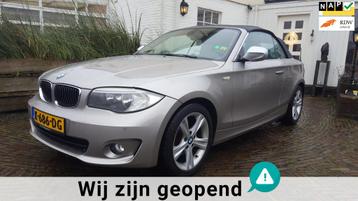 BMW 1-serie Cabrio 118i High Executive Automaat met leder, w beschikbaar voor biedingen