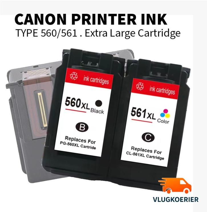 Canon PG 560/561 XL Inkt Cartridge, Computers en Software, Printerbenodigdheden, Nieuw, Cartridge, Ophalen of Verzenden