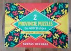 2 provincie puzzles.drenthe en overijssel, Gebruikt, Ophalen