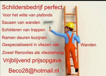 Schilder voor al uw binnenwerk beschikbaar voor biedingen