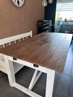 Eettafel - bankje - salontafel, 50 tot 100 cm, 150 tot 200 cm, Gebruikt, Rechthoekig