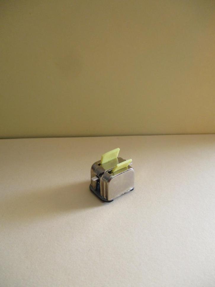 poppenhuis broodrooster, Verzamelen, Poppenhuizen en Toebehoren, Zo goed als nieuw, Decoratie, Ophalen of Verzenden