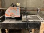 Tegelzaag met onderstel., Doe-het-zelf en Verbouw, Gereedschap | Zaagmachines, Ophalen, Gebruikt