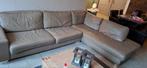Gratis Hoekbank leer, Ophalen of Verzenden, Gebruikt, Leer