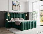Boxspring Luxor Prachtig Design NU GRATIS levering Bekijk !!, 100 cm, Zwart, Beige, Nieuw