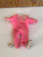 Vintage roze baby pakje met bloem, Ophalen of Verzenden, Gebruikt, Kleertjes