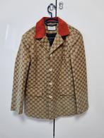 Gucci gg blazer jas met strass steentjes, Verzenden, Nieuw, Maat 36 (S), Beige