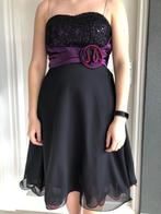 Cocktailjurk/ Galajurk chic, Ophalen of Verzenden, Zo goed als nieuw, Zwart, Cocktailjurk