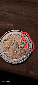 Slagfout zeldzaam Belgische 2 euro dubbel geslagen 2007, Postzegels en Munten, Munten | Europa | Euromunten, 2 euro, Ophalen of Verzenden