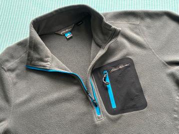Eddie Bauer Fleece trui met 1/4 rits - maat L beschikbaar voor biedingen