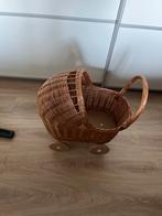 Vintage Rotan Poppenwagen, Kinderen en Baby's, Speelgoed | Poppen, Ophalen, Gebruikt, Overige typen