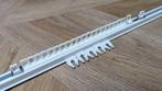 Witte gordijnrails, 322cm en 370cm, Ophalen, Gebruikt, Wit, Minder dan 100 cm