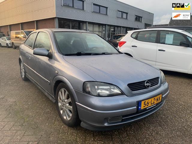 Opel Astra G-CC 1.6-16V Njoy 3 Drs. 2003 € 1250.- Zo mee,, Auto's, Opel, Bedrijf, Te koop, Astra, ABS, Airbags, Airconditioning