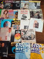 Partij van 50 diverse singeltjes, Ophalen, Gebruikt, 7 inch, Single