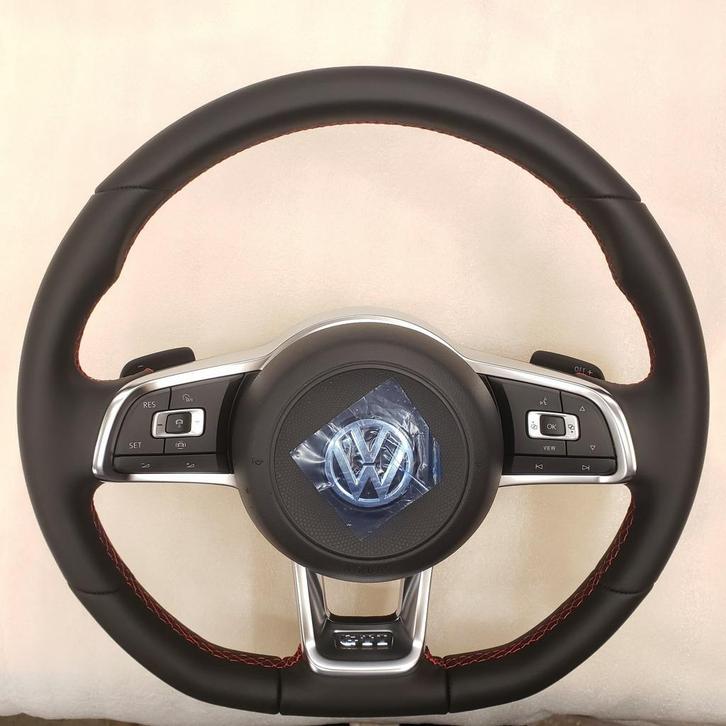volkswagen golf 7 7.5 gti DSG stuur leer mf nieuw stuurwiel, Auto-onderdelen, Besturing, Volkswagen, Nieuw, Ophalen of Verzenden