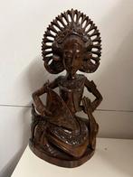 Balinees Houten Beeldje van Danseres, Antiek en Kunst, Ophalen of Verzenden