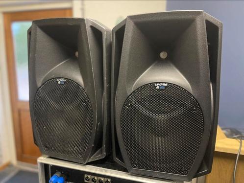DB Technologies Cromo 10+ actieve speakers, Audio, Tv en Foto, Luidsprekers, Zo goed als nieuw, Front, Rear of Stereo speakers