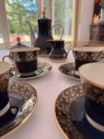 Koffie of thee servies Echt Weimar Kobalt, Antiek en Kunst, Antiek | Servies compleet, Ophalen of Verzenden