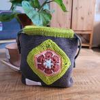 Nieuw - zelfgemaakt projectbag / handwerktas, gehaakt, Hobby en Vrije tijd, Breien en Haken, Ophalen of Verzenden, Nieuw, Breien of Haken