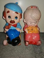 2 grote opa en oma in een schommelstoel spaarpotten., Verzamelen, Spaarpotten, Ophalen of Verzenden, Zo goed als nieuw, Overige thema's
