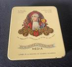 Blikje van Schimmelpenninck (1). Afm. 8,5x8x1,5 cm., Verzamelen, Rookartikelen, Aanstekers en Luciferdoosjes, Ophalen of Verzenden