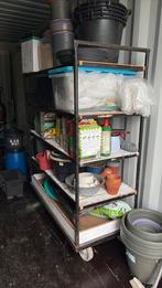 Industrieel kar kast op wielen stellingkast verrijdbaar, Ophalen, Gebruikt