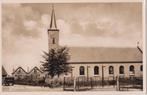 ovezande herv kerk met oude auto links, Zeeland, Ongelopen, Ophalen of Verzenden, 1920 tot 1940
