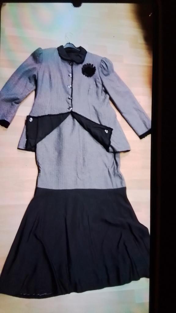 Peaky blinders rok en jasje , maat L, Kleding | Dames, Carnavalskleding en Feestkleding, Zo goed als nieuw, Kleding, Carnaval