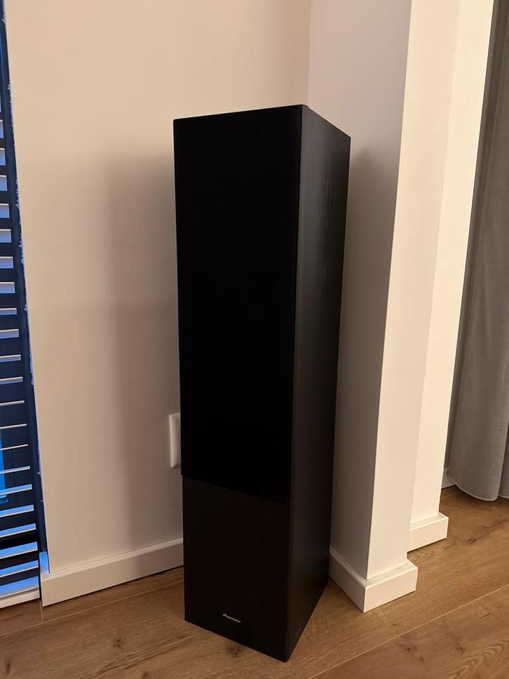 Pioneer S-ES21-LR-K Speakers (2 stuks) - Zo goed als nieuw, Audio, Tv en Foto, Luidsprekers, Zo goed als nieuw, Front, Rear of Stereo speakers