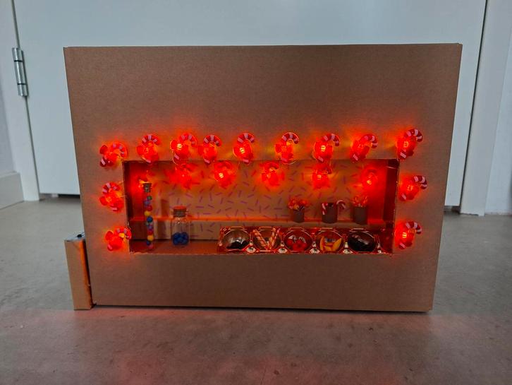 Sinterklaas surprise snoepkraam met licht, Diversen, Sinterklaas, Nieuw, Ophalen of Verzenden