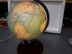 ZEER OUDE GLAZEN GLOBE met VERLICHTING vaste prijs 22,50 E, Antiek en Kunst, Ophalen of Verzenden