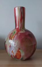 Vaas Fidrio mixed colors, hoogte 38cm, Huis en Inrichting, Woonaccessoires | Vazen, Overige kleuren, Ophalen of Verzenden, Minder dan 50 cm