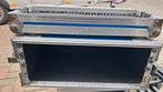 Flightcase blauw single door 4he, Ophalen, Gebruikt, Overige instrumenten, Flightcase