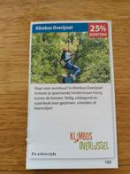 Kortingsbon voor Klimbos Overijsel, 25 % korting, Tickets en Kaartjes, Kortingen en Cadeaubonnen, Drie personen of meer, Kortingsbon