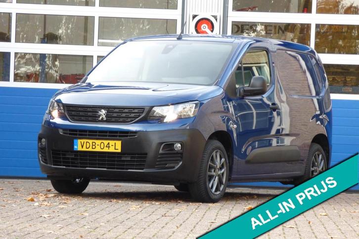 Peugeot Partner 1.5 BlueHDI Premium, Auto's, Bestelauto's, Bedrijf, Te koop, ABS, Airconditioning, Centrale vergrendeling, Cruise Control