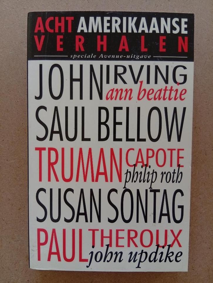 Acht Amerikaanse verhalen, speciale Avenue-uitgave, Boeken, Literatuur, Gelezen, Amerika, Ophalen of Verzenden