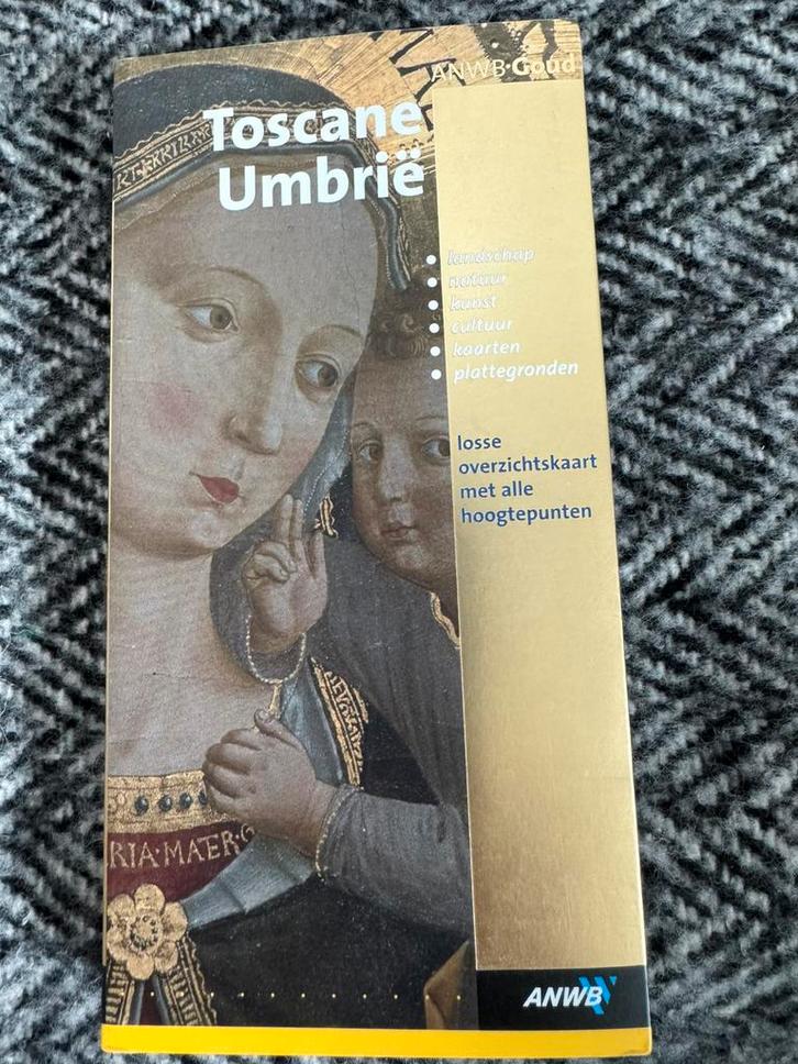 Geert van Leeuwen - Toscane Umbrië, Boeken, Reisgidsen, Zo goed als nieuw, Reisgids of -boek, Europa, ANWB, Ophalen