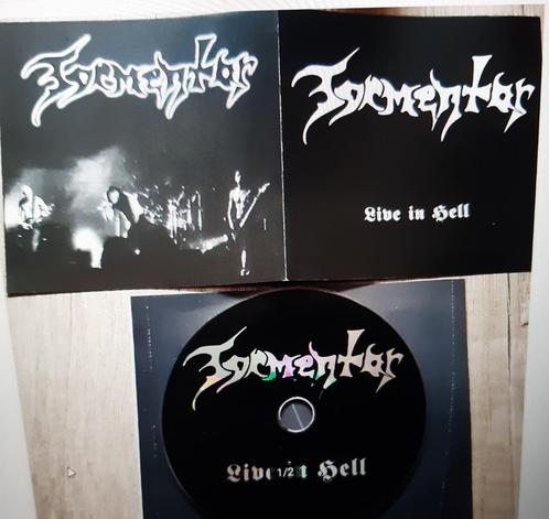 Tormentor Live n hell cd Mayhem Mortuary Drape Bathory Venom, Cd's en Dvd's, Cd's | Hardrock en Metal, Zo goed als nieuw, Verzenden