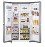 Lg gslv 71 Amerikaanse koelkast met ijs koud water nieuw, Nieuw, 60 cm of meer, Met aparte vriezer, 200 liter of meer