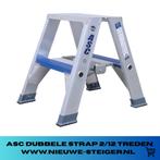 ASC Dubbele Trap 2/12 treden , Gratis Bezorging !, Trap, Nieuw, Ophalen of Verzenden, Opvouwbaar of Inschuifbaar