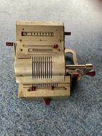 zware antieke rekenmachine, caculator, merk Brunsviga, Diversen, Rekenmachines, Ophalen of Verzenden, Gebruikt