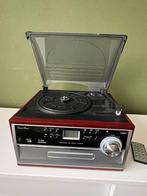 Classic Phono Platenspeler met CD en Radio, Overige merken, Ophalen of Verzenden, Zo goed als nieuw, USB-aansluiting