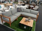 Teak loungeset. Lincoln, Ophalen of Verzenden, Zo goed als nieuw, Teakhout, Stoel