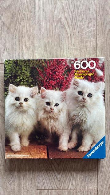 Poezenpuzzel 600 stukjes beschikbaar voor biedingen