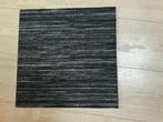 Nieuwe tapijttegels 50x50 grijs/zwart gestreept, Vierkant, Nieuw, Grijs, 50 tot 100 cm