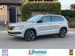 Skoda KAROQ 1.5 TSI ACT DSG SPORTLINE BUSINESS Trekhaak Pano, 65 €/maand, 4 cilinders, Bedrijf, SUV of Terreinwagen